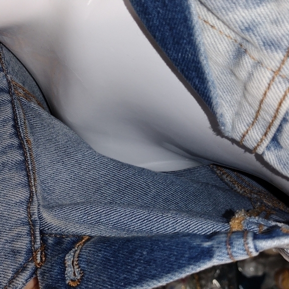 BOHO Denim Jacket Medium - Picture 12 of 16